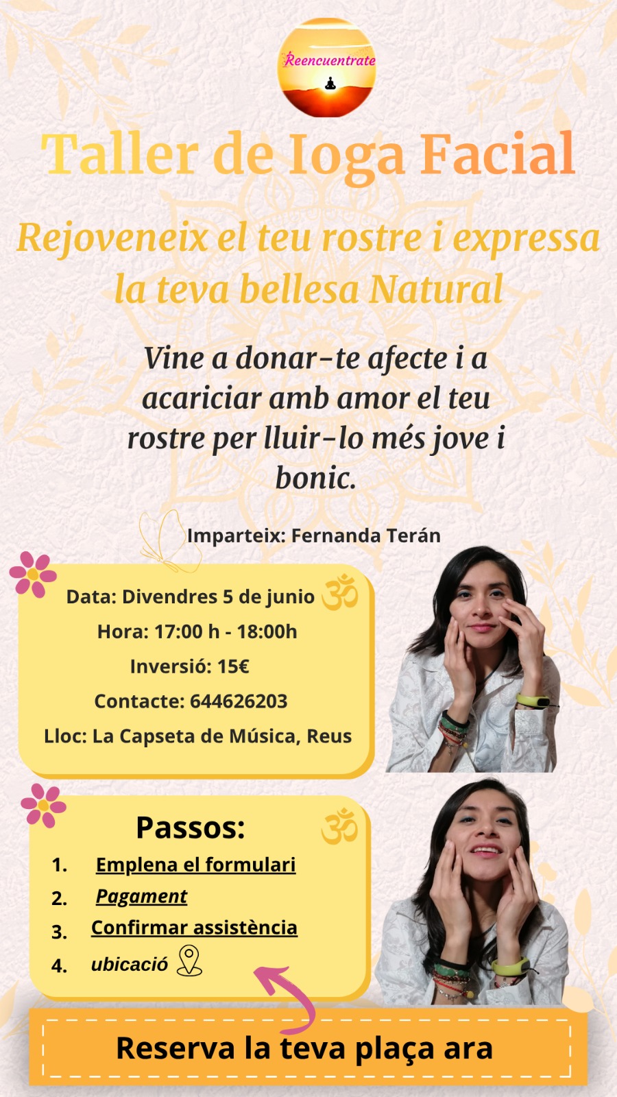IOGA FACIAL 5 de juny