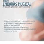 Taller d'embaràs musical a Reus, per a gestants i els seus acompanyants.